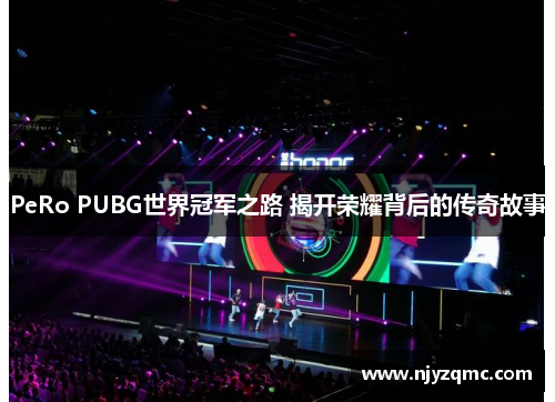 PeRo PUBG世界冠军之路 揭开荣耀背后的传奇故事